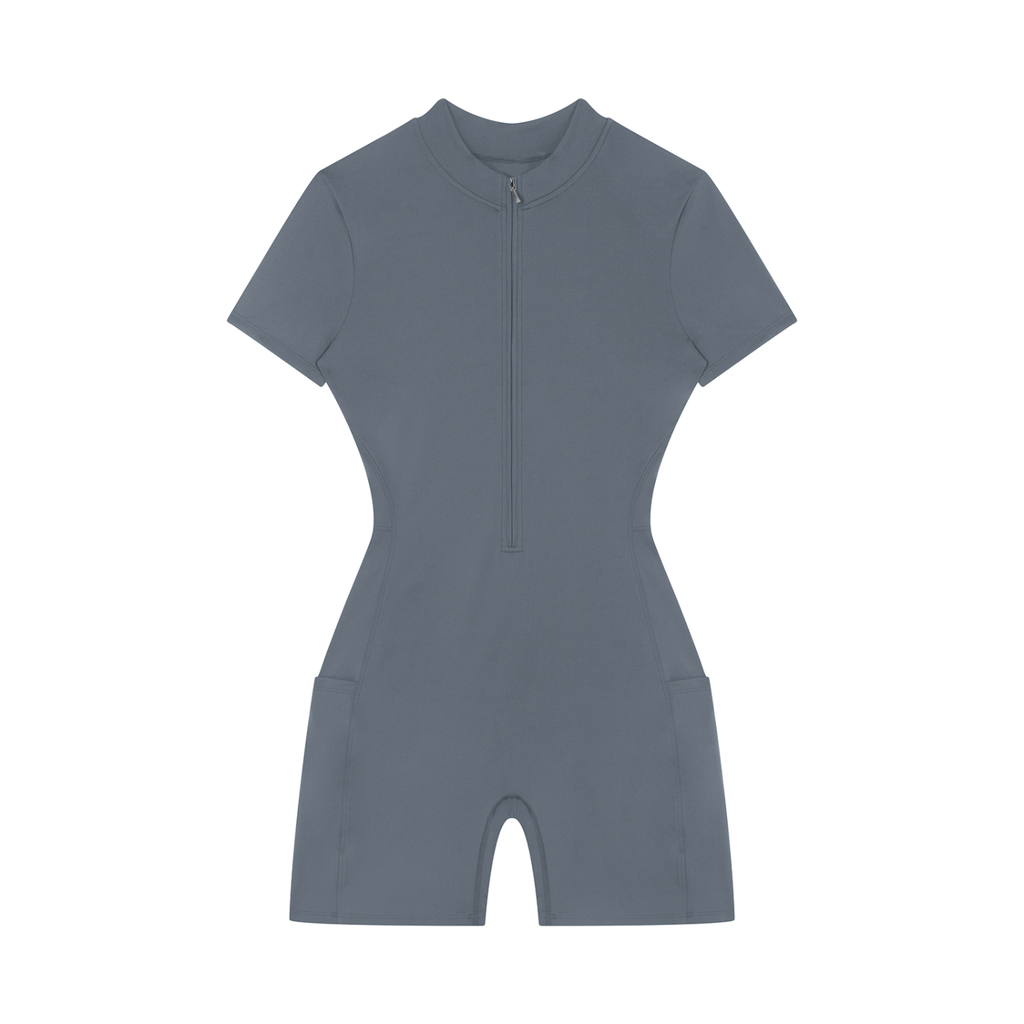 Women's RGFT Quarter-Zip Short Sleeve RichGoddess Romper