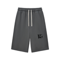 Relaxed Drawstring Three-quarter Sweatpants