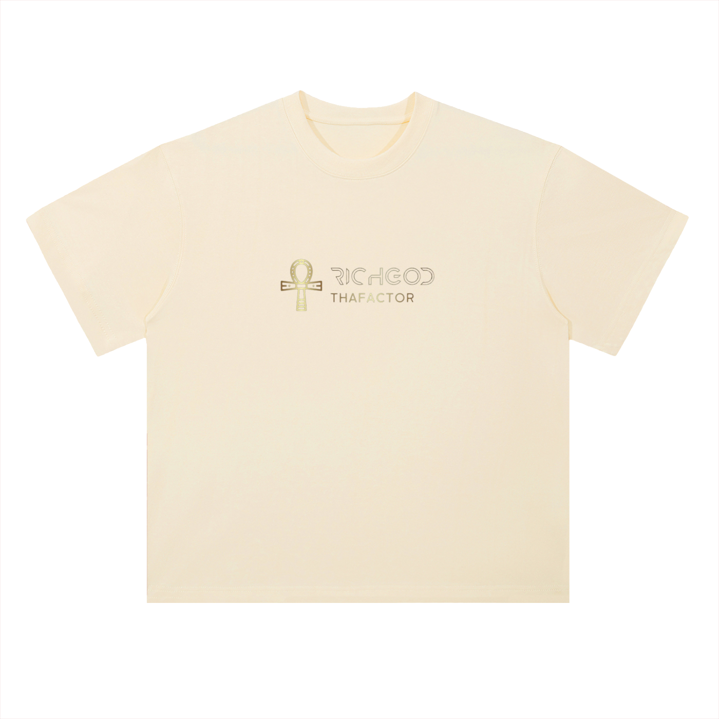 Heavyweight Drop Shoulder Cotton T-Shirt