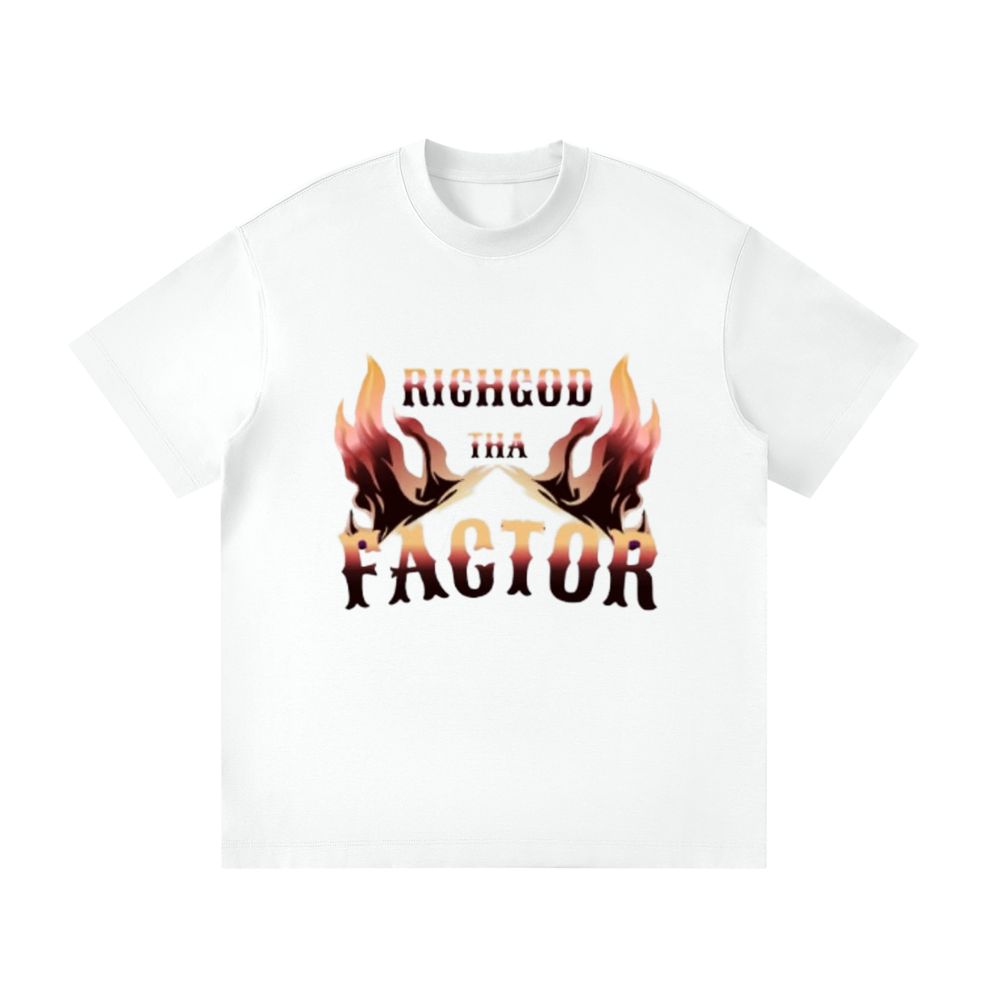 RGTF Unisex Loose Fit Crewneck T-Shirt Men